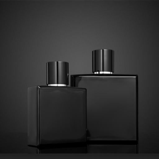 Black Perfume Bottles
