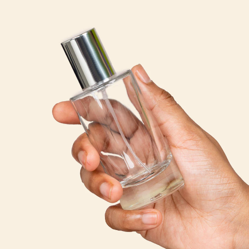 Silver Topped Perfume Bottles