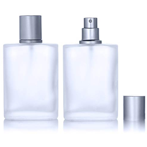 Who typically buys empty perfume bottles and why