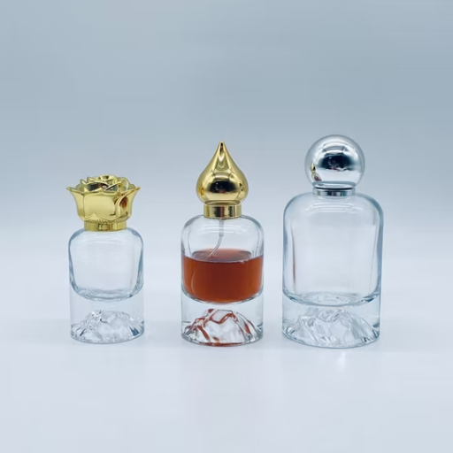 Why do some perfume spray bottles have multiple types of caps