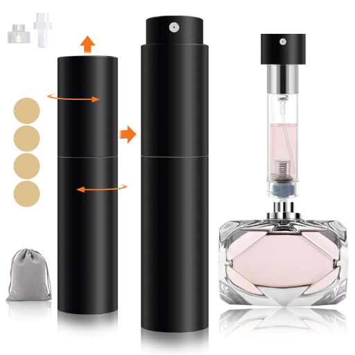 Can a Black Perfume Bottle Be Part of Your Travel Essentials?