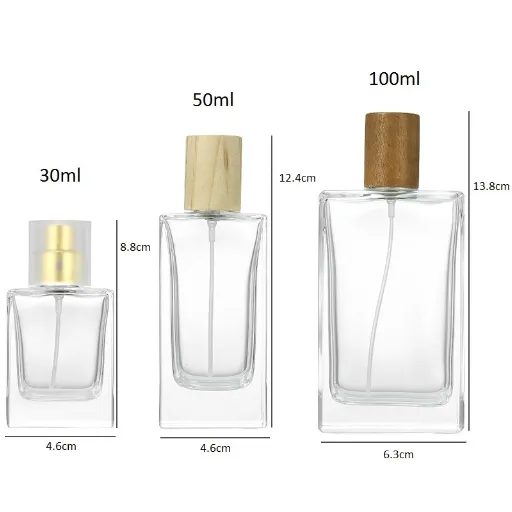 Comparative Analysis and Size Chart of Perfume Bottles