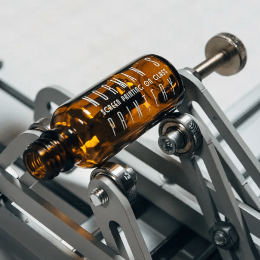 Screen Printing on Glass Perfume Bottles