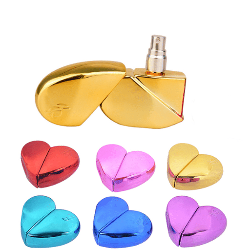 Creative Ways to Display Heart-Shaped Perfume Bottles